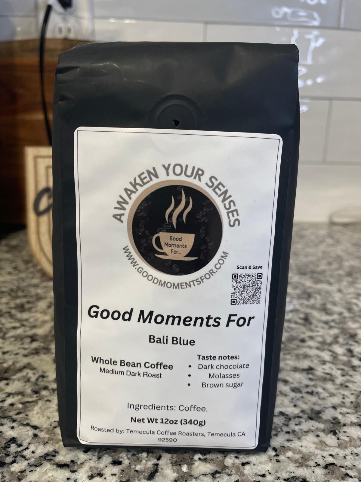 Bali Blue - Whole Bean - 12 oz.