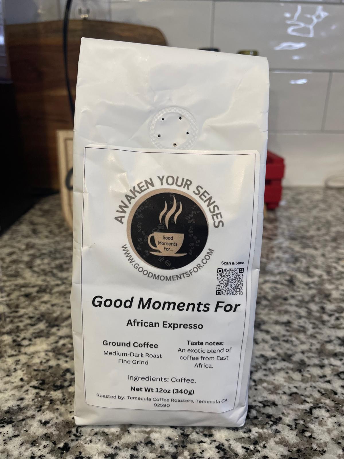 African Expresso - Whole Bean - 12 oz. (Copy)
